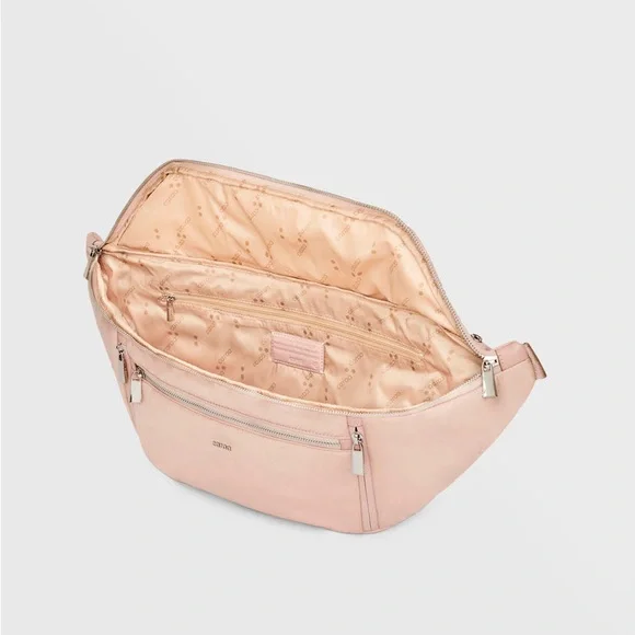 NWT Free People x Caraa Large Blush Pink Sling Bag - Picture 6 of 12
